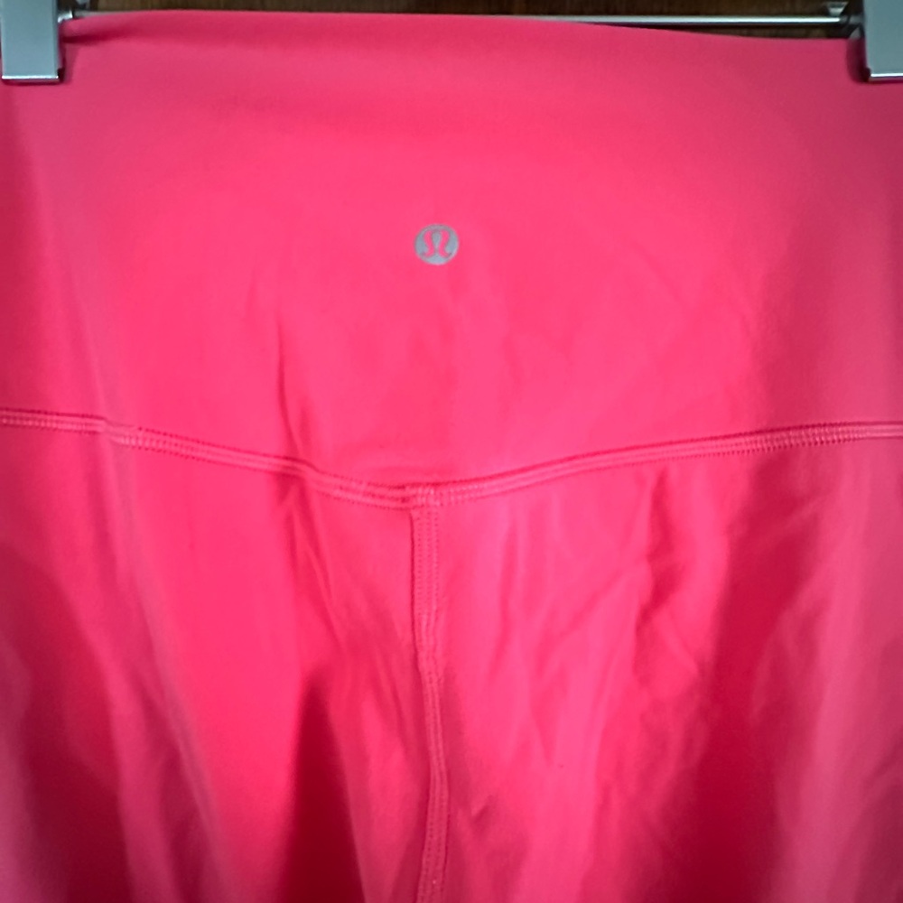 Lululemon Hot Pink High-Rise Align Capri Leggings - Picture 3 of 10